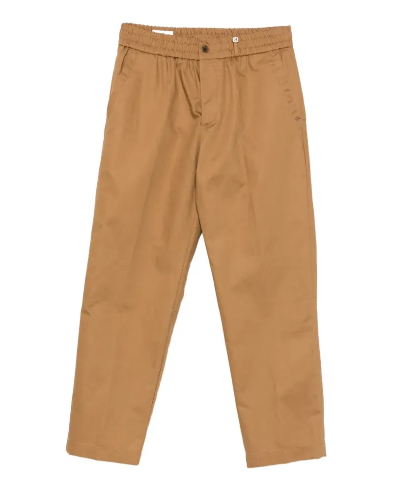MYTHS elasticated-waistband trousers - Braun Braun