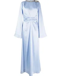 Rachel Gilbert Adi Kleid mit Satin-Finish Blau