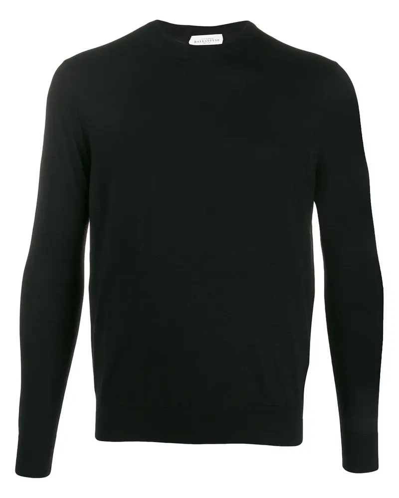 Ballantyne Pullover mit Rundhalsausschnitt - Schwarz Schwarz