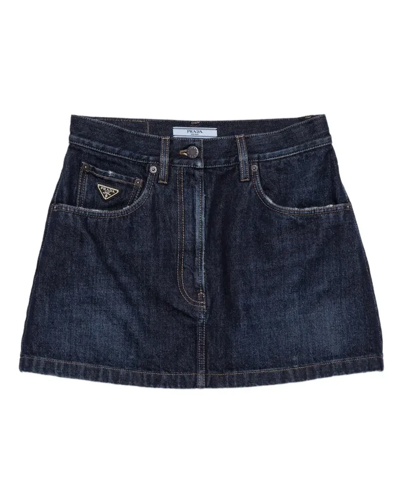 Prada denim miniskirt - Blau Blau