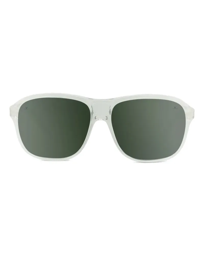 Vuarnet Sonnenbrille mit eckigem Gestell - Weiß Weiß