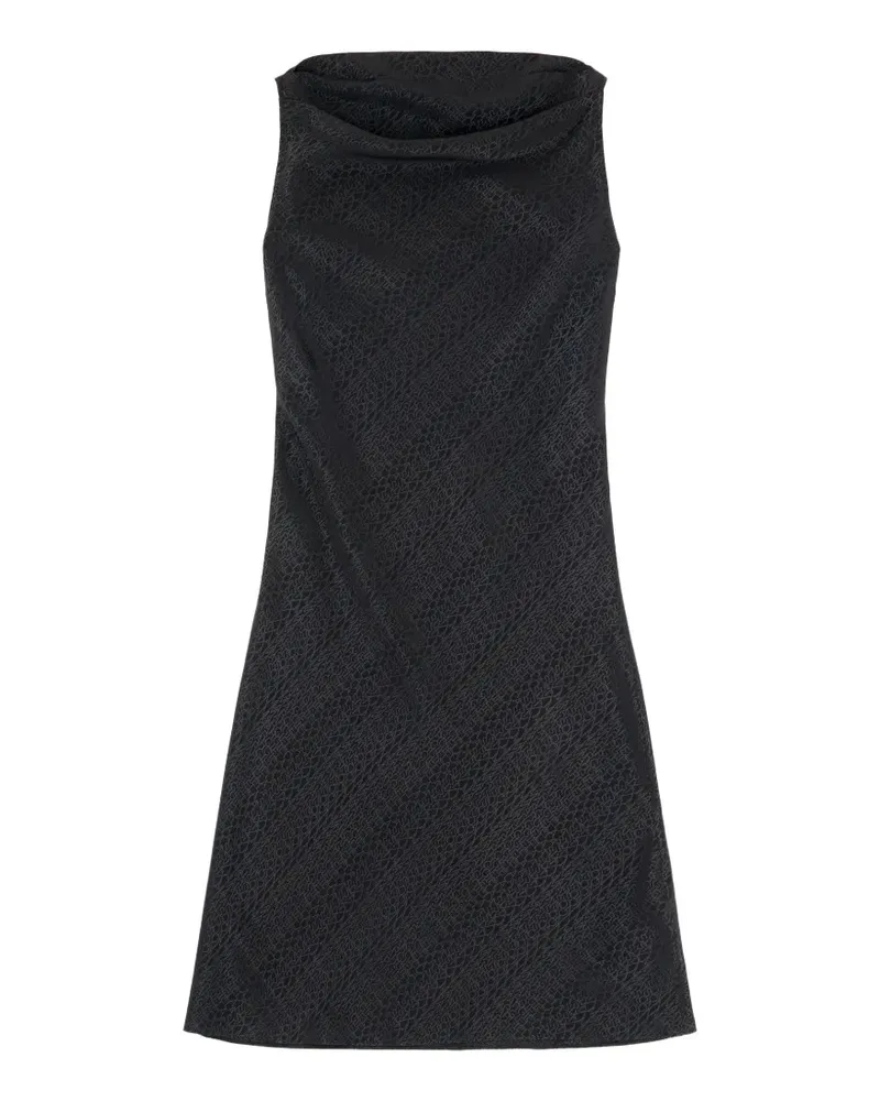 Maison Margiela jacquard dress - Schwarz Schwarz