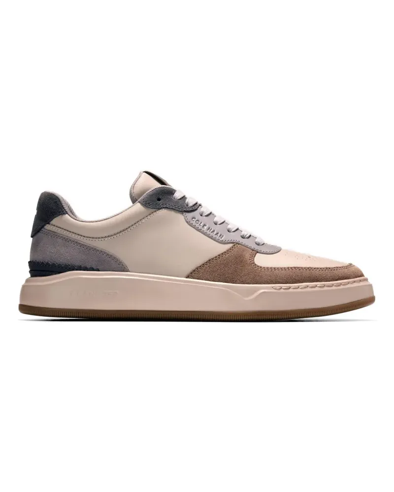 COLE HAAN crossover leather sneakers - Nude Nude