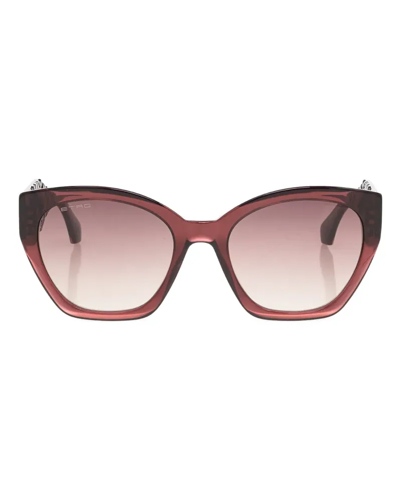 Etro Color Stripes Sonnenbrille - Rot Rot