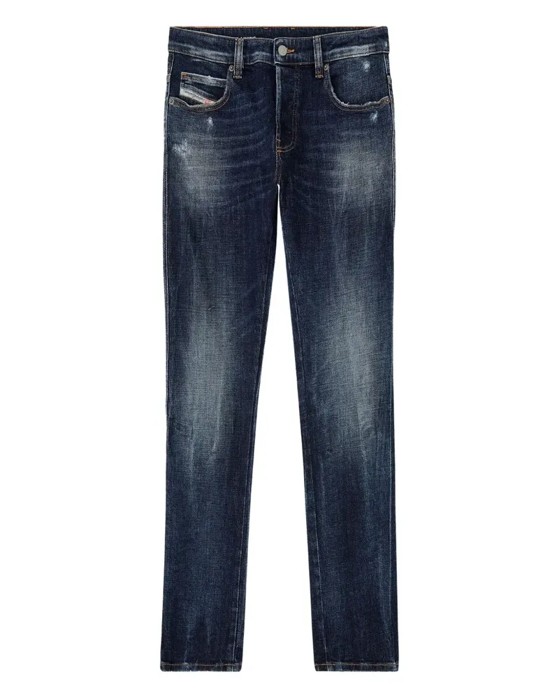 Diesel D-Vyl 0adbn button slim jeans - Blau Blau