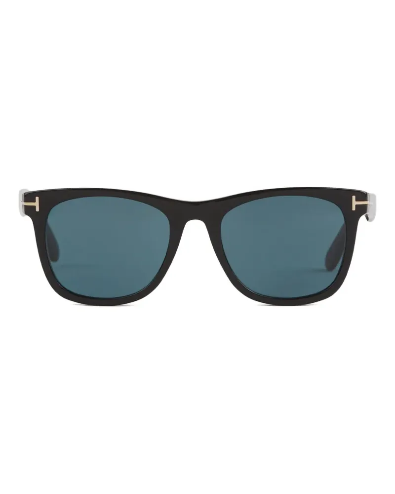 Tom Ford Kevyn Sonnenbrille mit rundem Gestell - Schwarz Schwarz