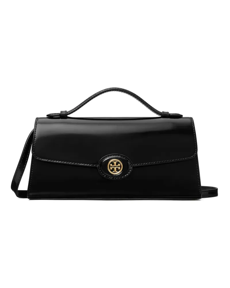 Tory Burch Robinson Mini-Tasche - Schwarz Schwarz