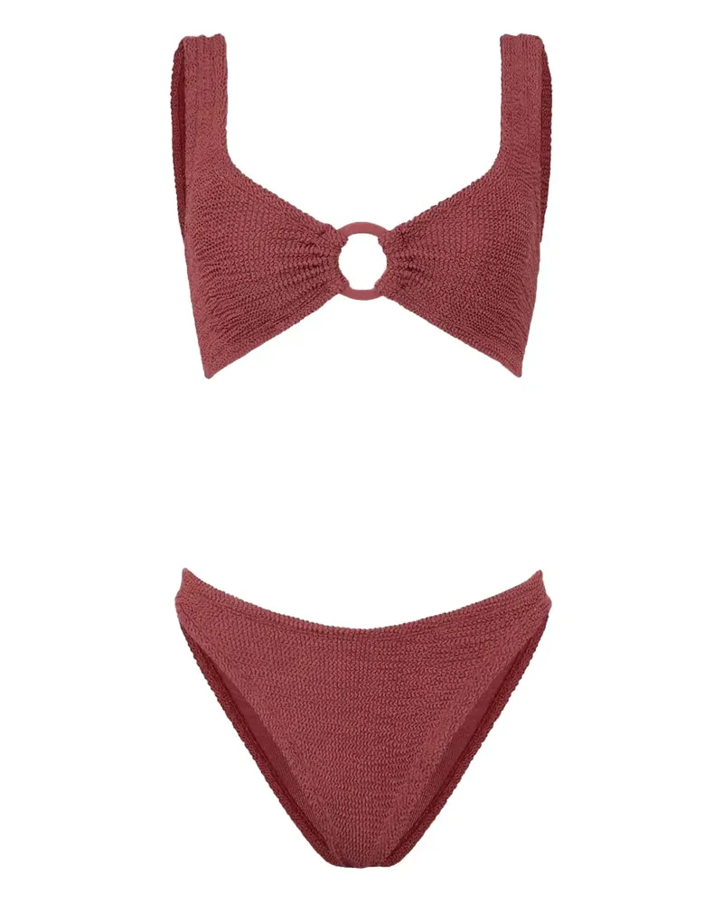 Hunza G Bikini mit Ring - Rosa Rosa