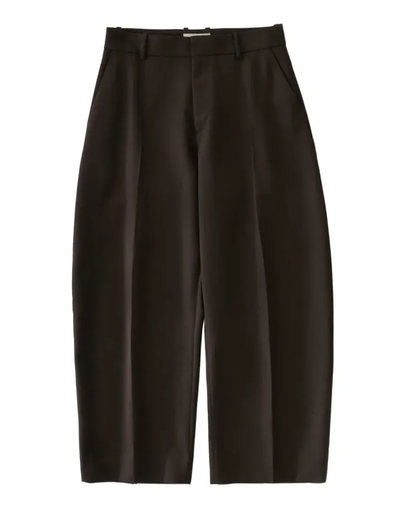 Studio Nicholson Fume Hose mit weitem Bein - Braun Braun