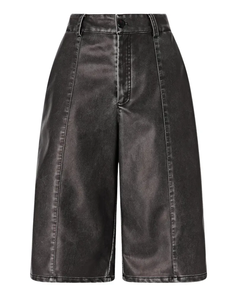 Pinko Shorts mit ausgeblichenem Effekt - Grau Grau