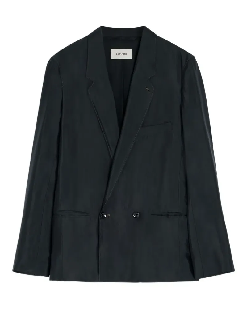 Christophe Lemaire Doppelreihiges Sakko - Blau Blau