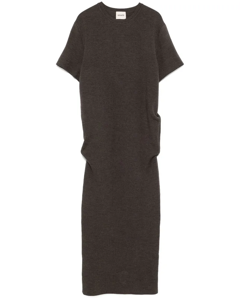 KHAITE Callas Midikleid - Braun Braun