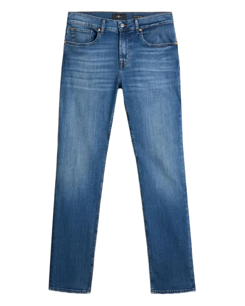 7 for all mankind Jeans mit Gürtelschlaufen - Blau Blau