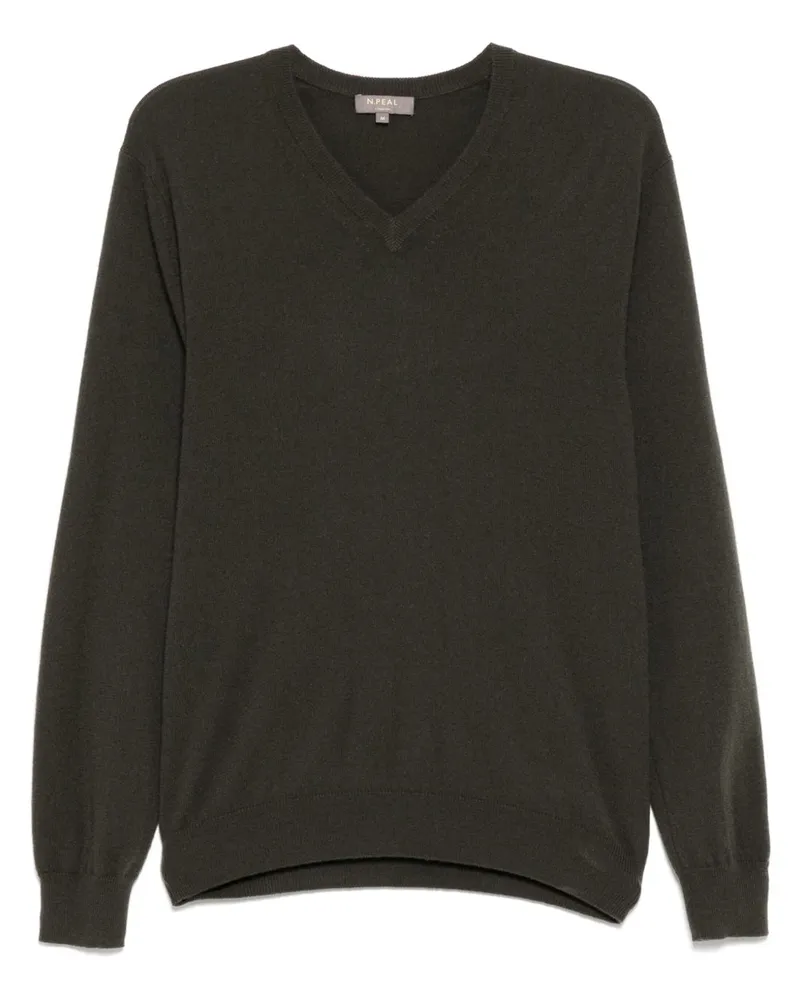 N.Peal Burlington Cardigan - Grün Grün