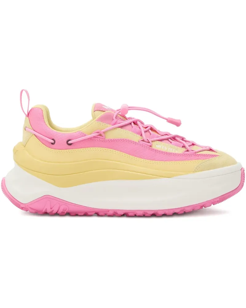Moon Boot Sneakers mit breiter Sohle - Gelb Gelb