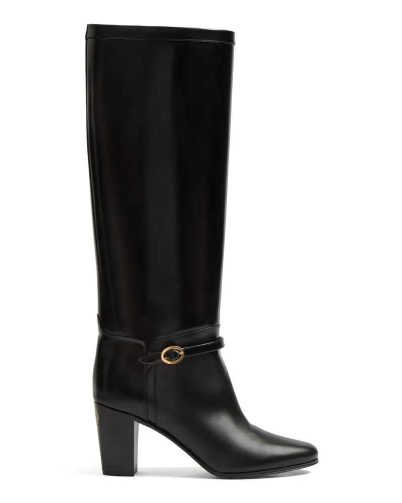 Valentino Garavani Pattie Stiefel 75mm - Schwarz Schwarz