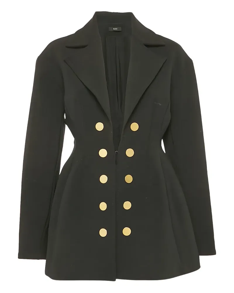ELLERY Pre-owned Ausgestellte Jacke mit Knopfdetail - Schwarz Schwarz