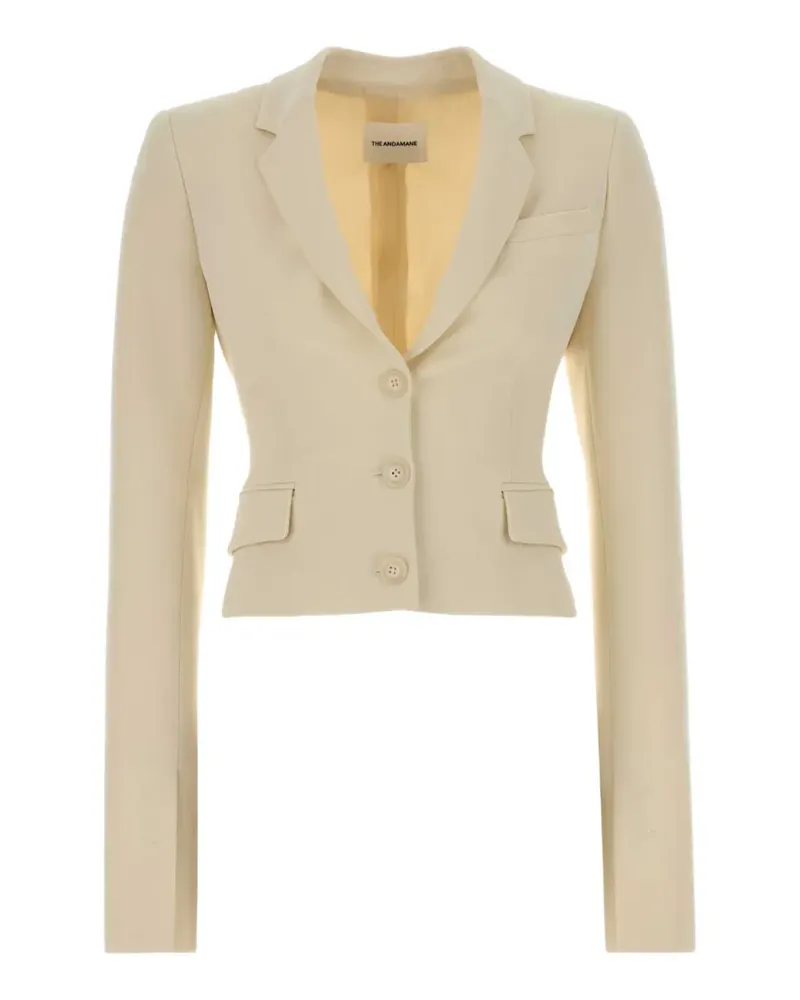 ANDAMANE Schmaler Zefira Blazer - Nude Nude