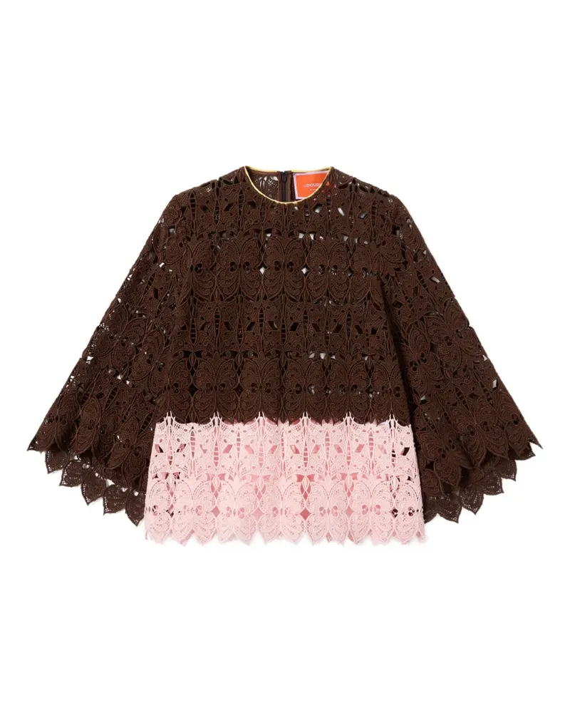 La DoubleJ lacey Make An Exit top - Braun Braun
