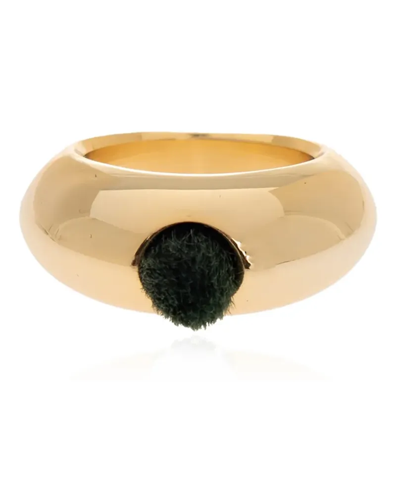 Issey Miyake polished ring - Gold Gold