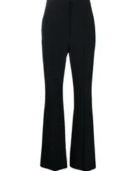 Alexander McQueen Halbhohe Bootcut-Hose Schwarz