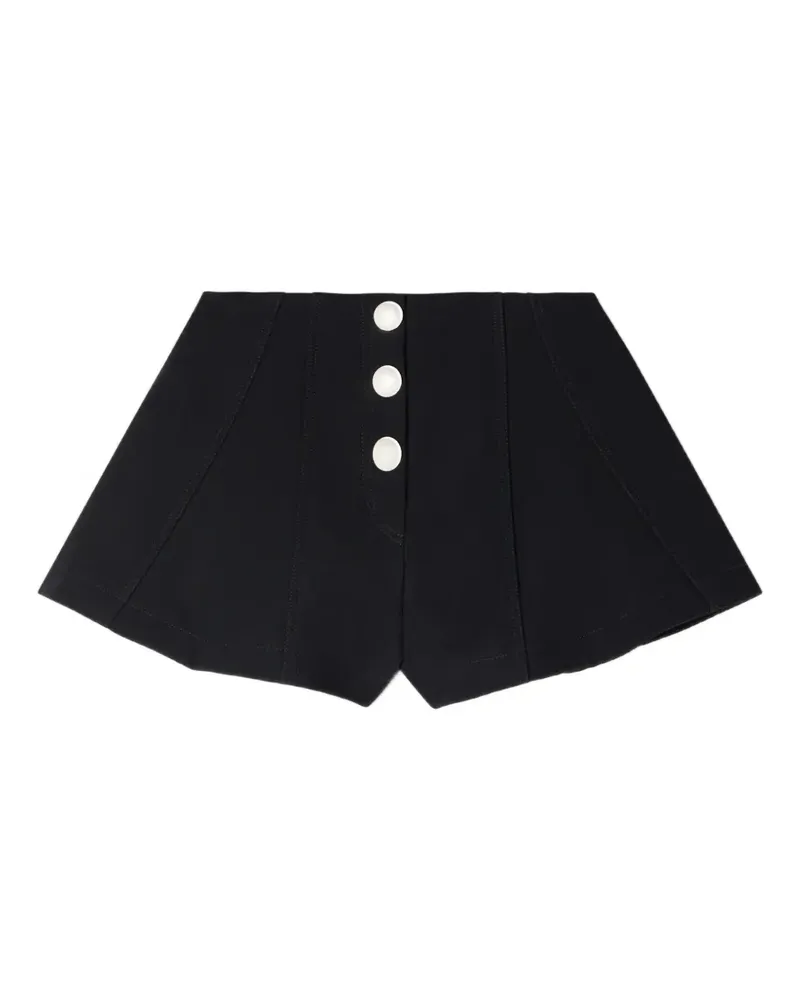 Sandro Shorts mit Druckknopf - Schwarz Schwarz