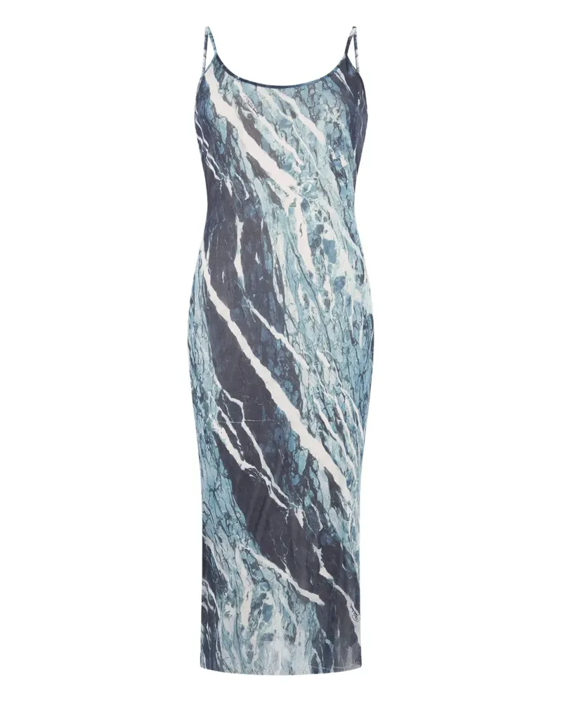 Roberto Cavalli Rubane Kleid - Blau Blau