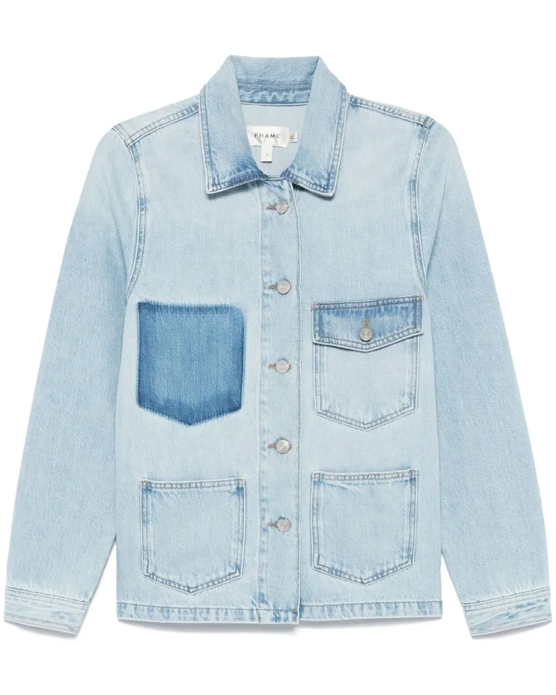 Frame Denim Chore Jacke - Blau Blau