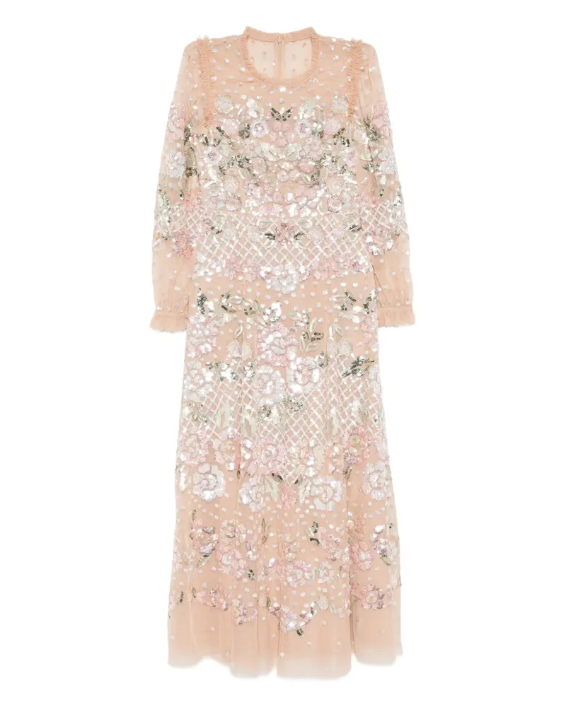 Needle & Thread Rosalie Abendkleid - Nude Nude