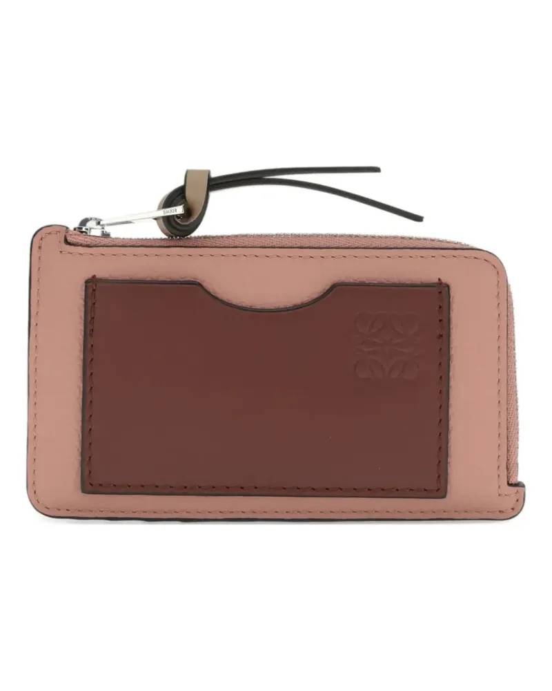Loewe Kartenetui mit Prägung - Rosa Rosa