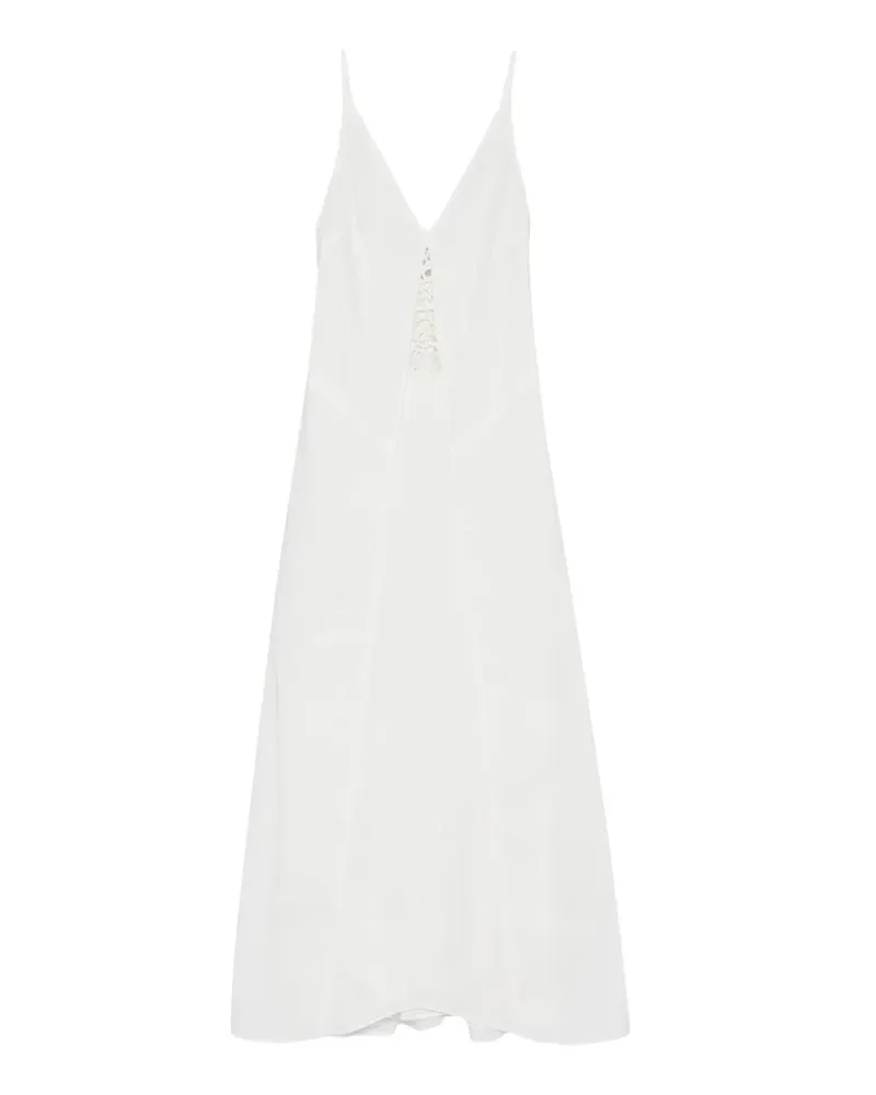 SIR Klara cut-out midi dress - Weiß Weiß