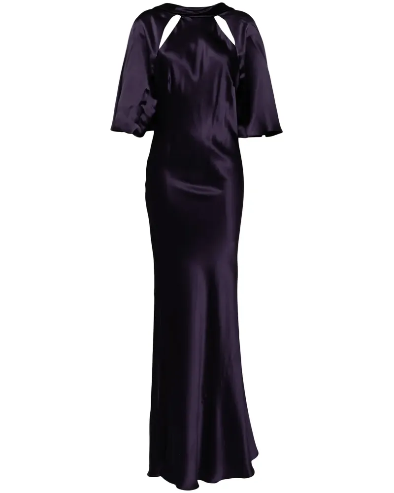 mason by michelle mason Neckholder-Abendkleid - Violett Violett