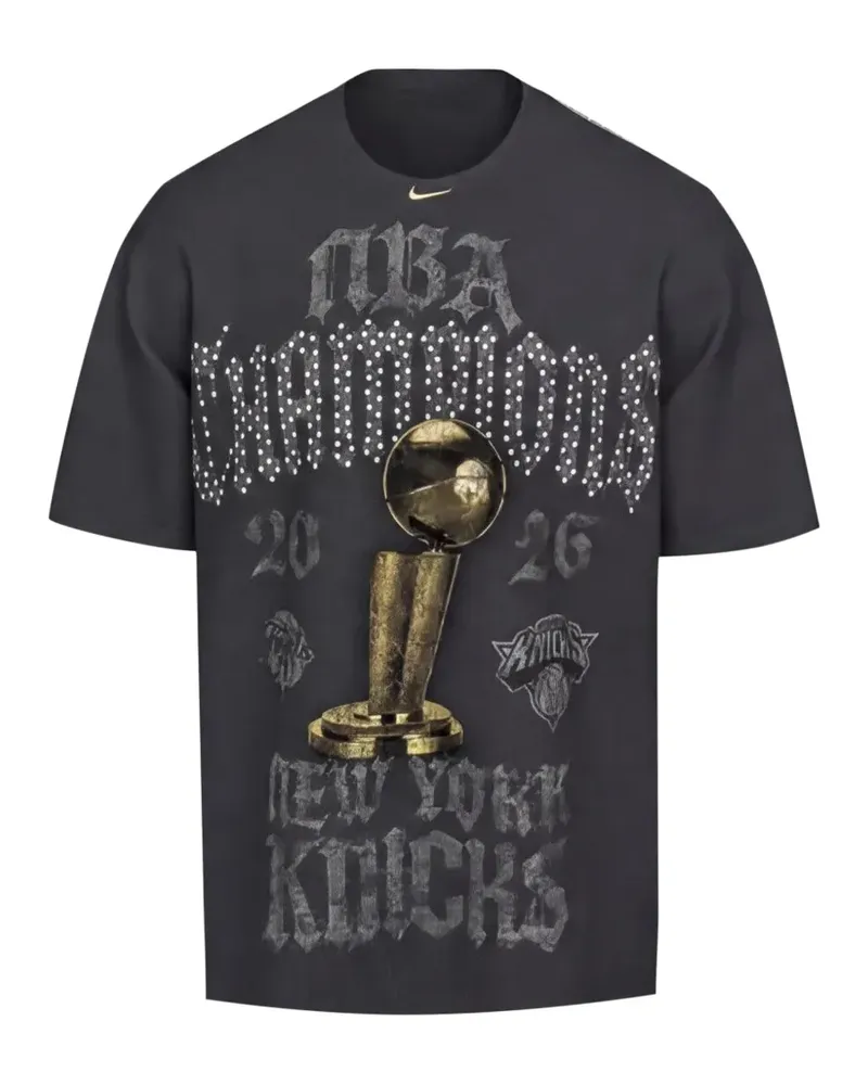 Nike x NBA New York Knicks 2026 T-shirt - Grau Grau