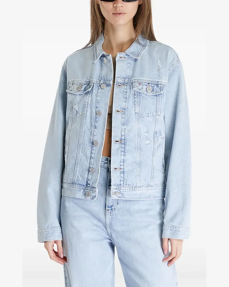 Tommy Hilfiger Classic Flag Jacke - Blau Blau