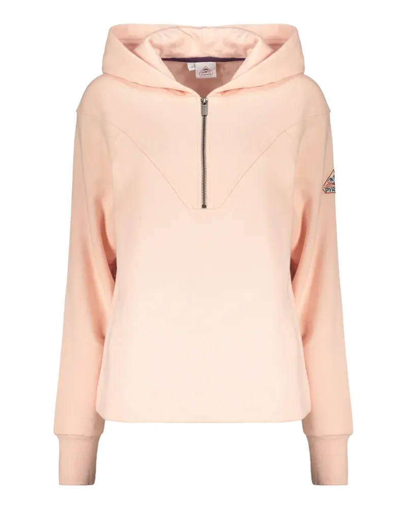 Pyrenex zip hooded sweatshirt - Rosa Rosa