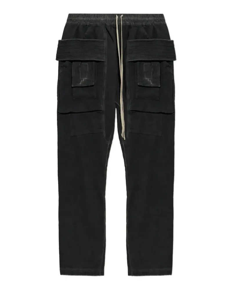 DRKSHDW by Rick Owens Cargohose mit Kordelzug - Schwarz Schwarz