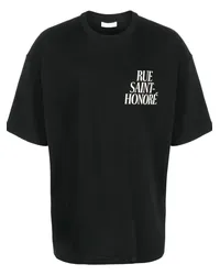 1989 STUDIO T-Shirt mit "Saint-Honore"-Print Schwarz