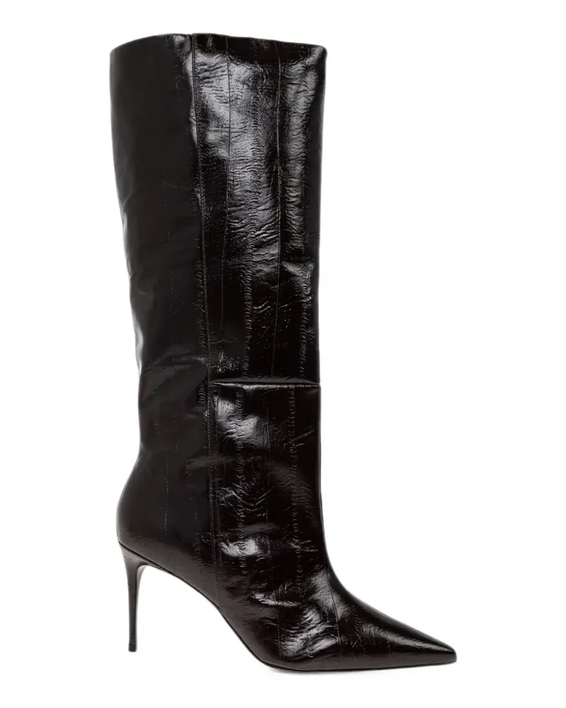 BLACK SUEDE STUDIO Kniehohe Kath Stiefel - Braun Braun