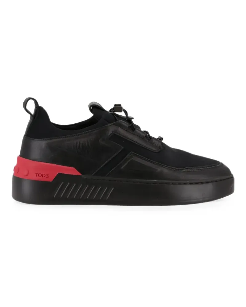 TOD'S No_Code X Sneakers mit Einsätzen - Schwarz Schwarz
