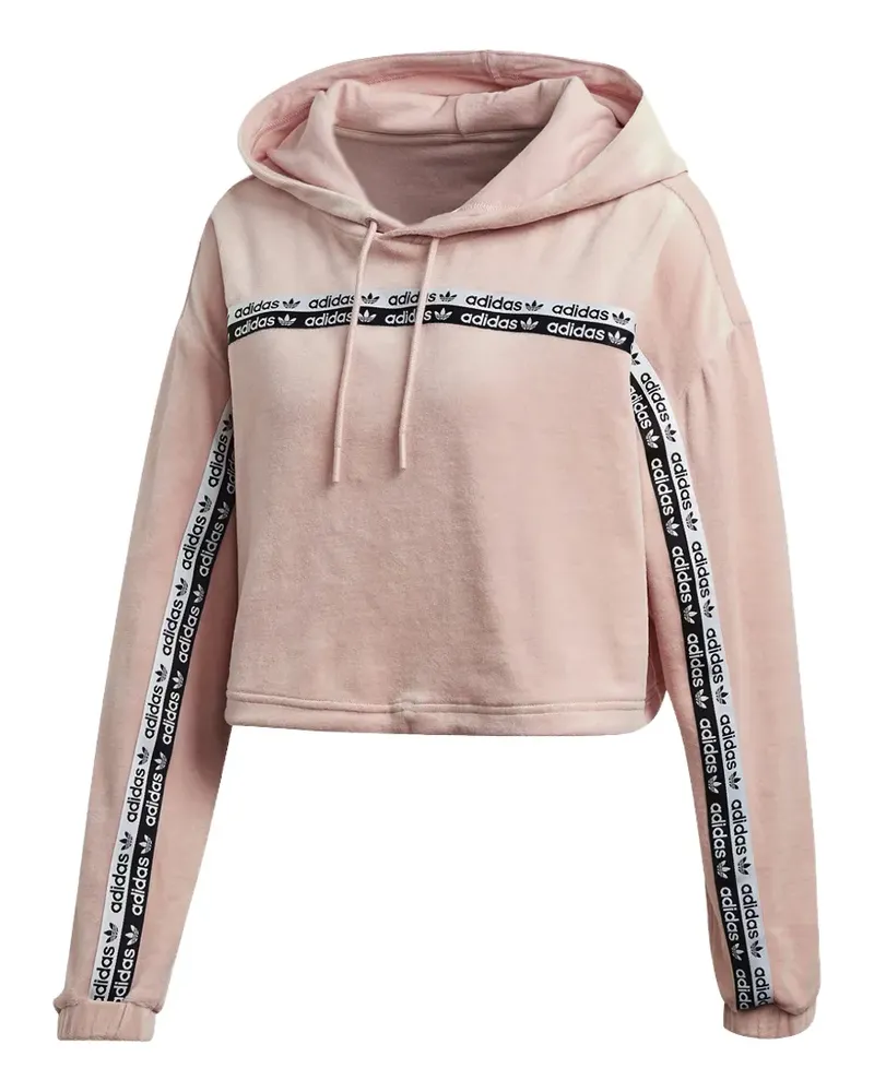 adidas Cropped-Hoodie - Rosa Rosa