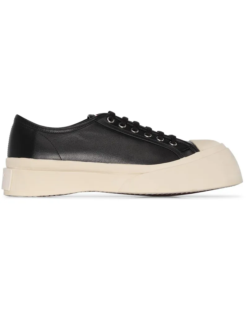 Marni Klassische Sneakers Schwarz