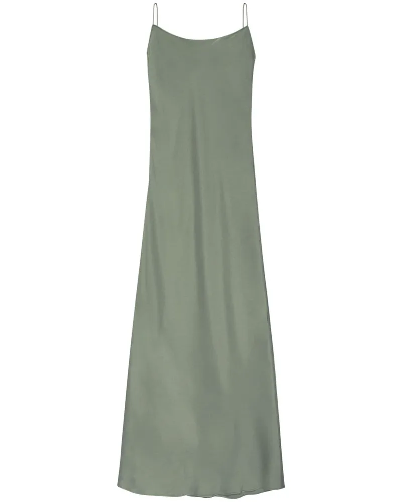 Anine Bing Maxikleid aus Seide - Grün Grün