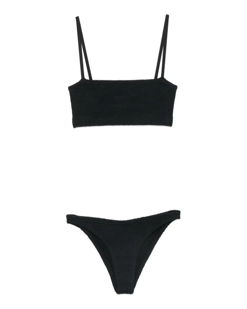 Hunza G crinkled bikini - Schwarz Schwarz
