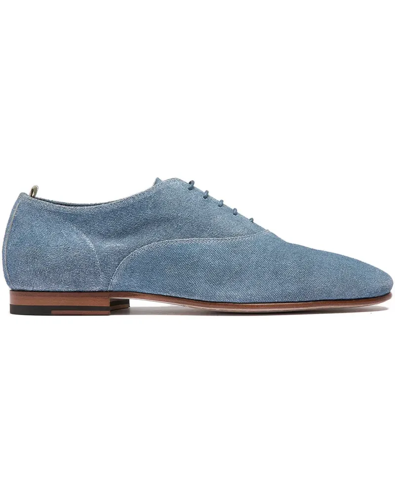 Officine Creative Italia Oxford-Schuhe mit mandelförmiger Kappe - Blau Blau