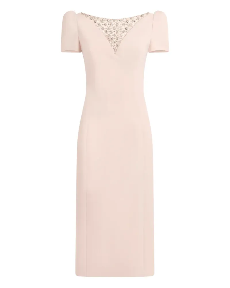 Jenny Packham Adeline embellished puffed dress - Rosa Rosa