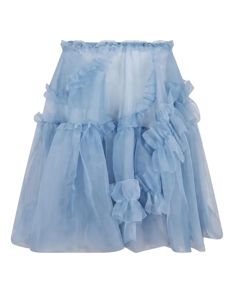 Ermanno Scervino ruffled maxi skirt - Blau Blau