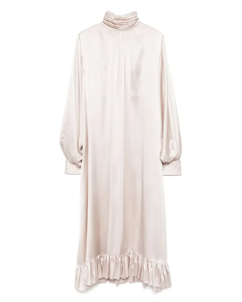Cynthia Rowley Monroe Kleid aus Seiden-Charmeuse - Nude Nude