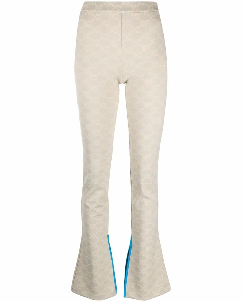 OFF-WHITE Hose mit Schlitzen an den Knöcheln - Nude Nude