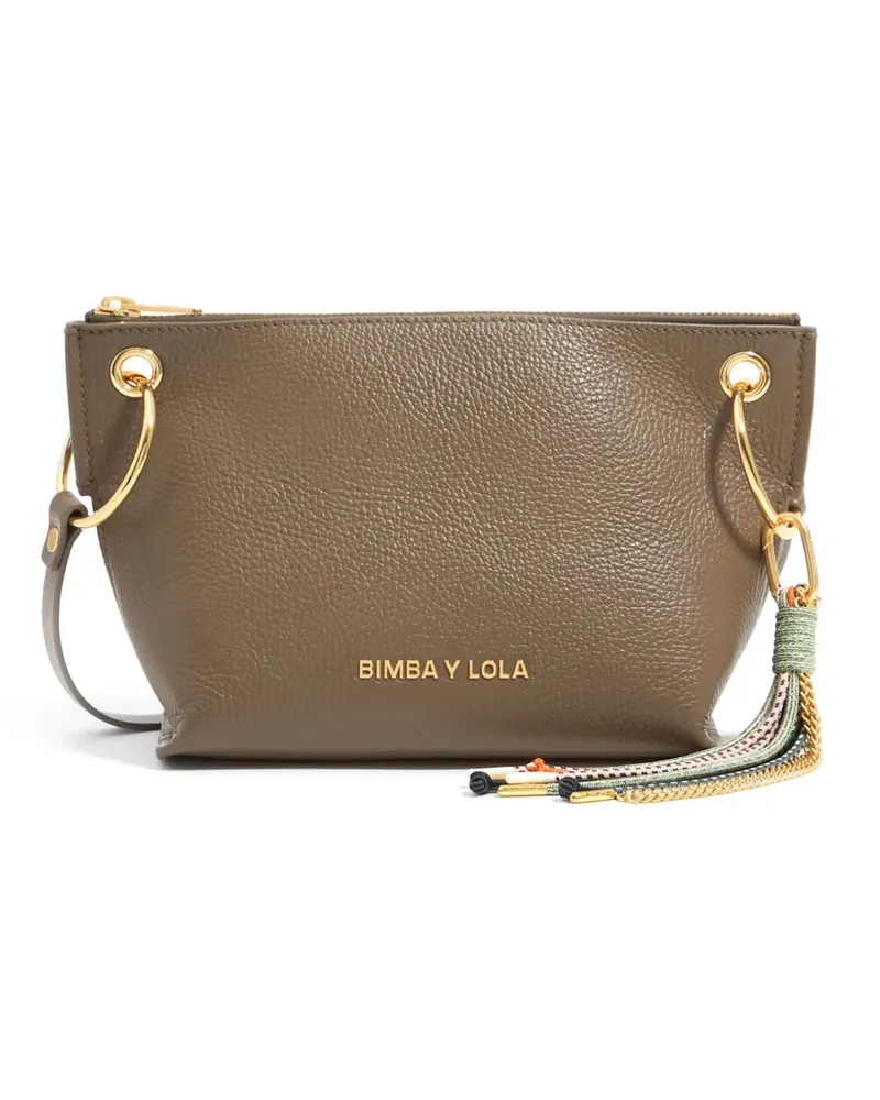 BIMBA Y LOLA Trapezium Umhängetasche - Braun Braun