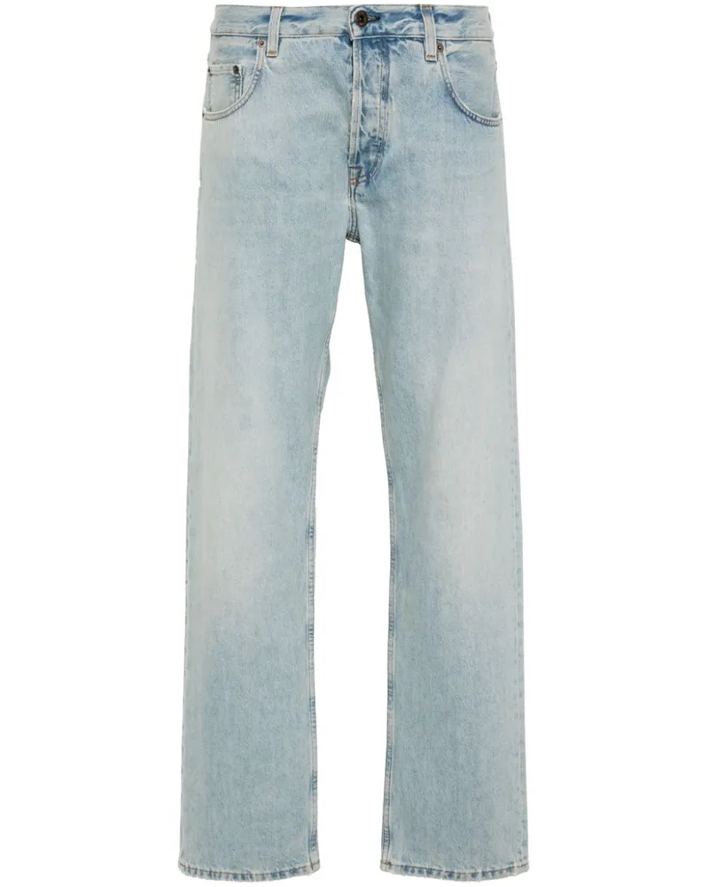 Miu Miu Jeans mit geradem Bein - Blau Blau